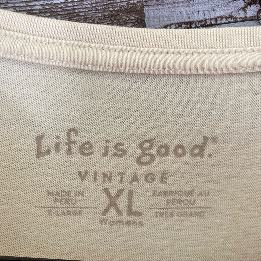 Life Is‎ Good Women's Short-Sleeved Tee Size XL - Picture 4 of 5